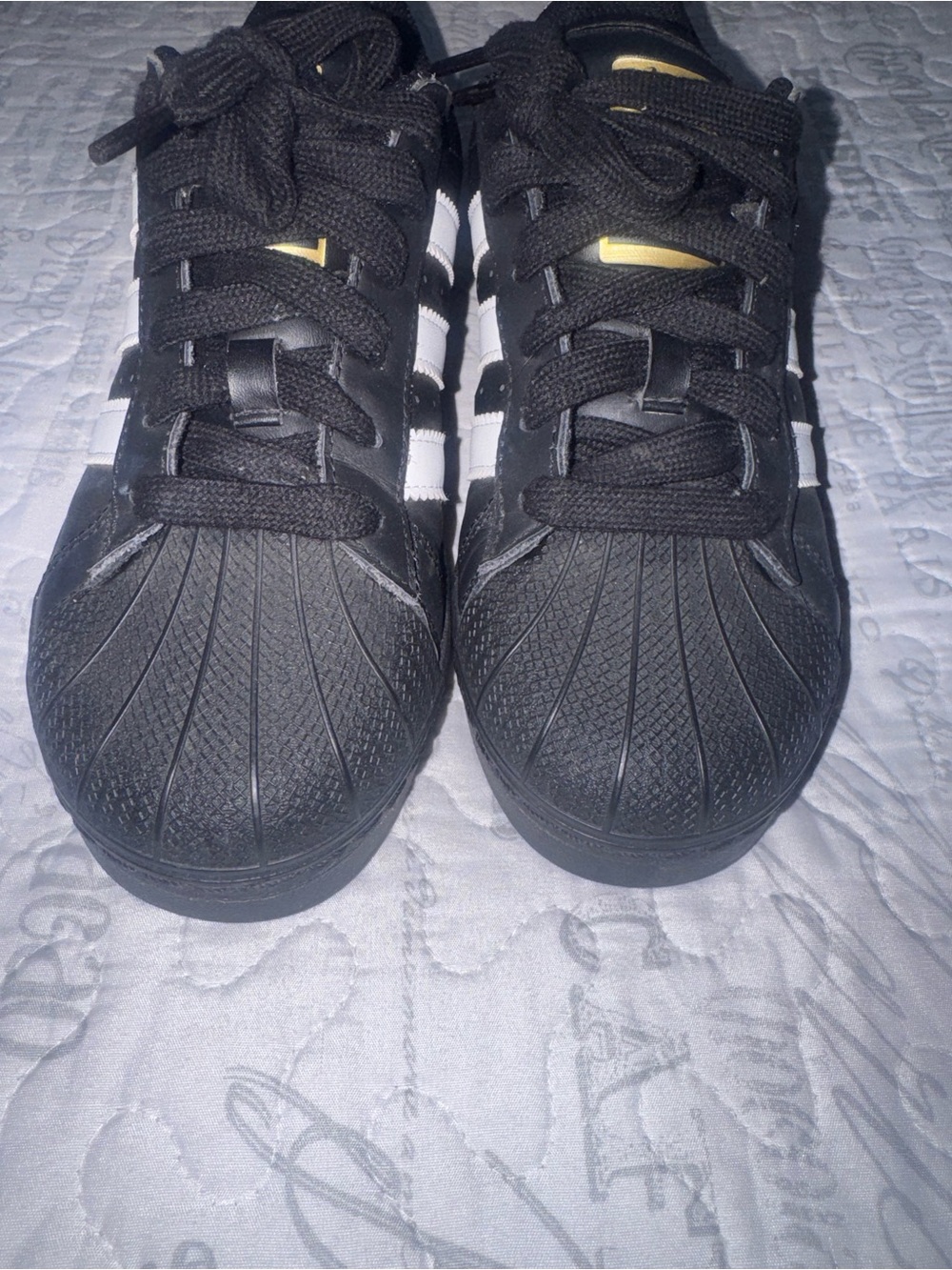 adidas Black & White Classic Sneakers - Picture 4 of 5